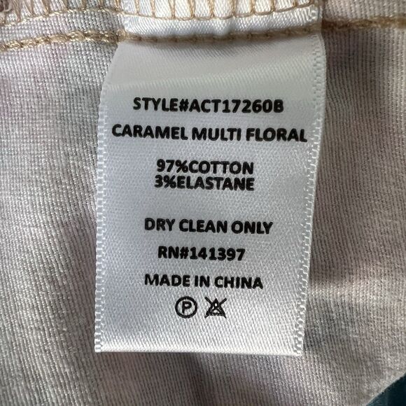 ASTR The Label Brixley Floral Underwire Bustier Corset Caramel Multi Floral S - Picture 7 of 7